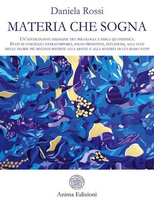 cover image of Materia che sogna